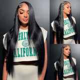 Bye~Bye~KNOTS HD Swiss Lace 13x6 Frontal Upgraded Hairline Straight  Wig