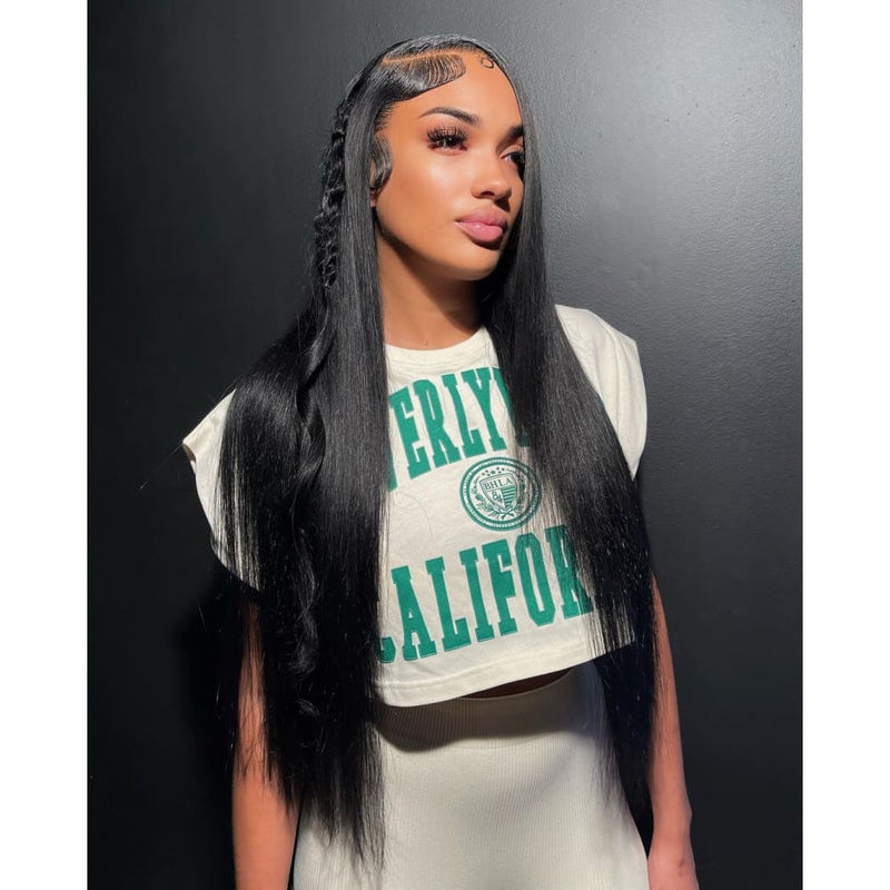 Bye~Bye~KNOTS HD Lace 13x6 Frontal Upgraded Hairline Wig - Straight