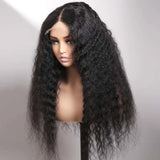 Bye~Bye~KNOTS HD Swiss Lace 5X5 Closure Pre-cut Laces Curly wig