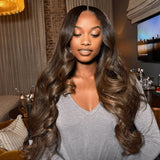 【Flash Sale】13x6 HD Lace Upgraded Pre-plucked 150%180%250% Highlight Color Wig - Body Wave Wavy