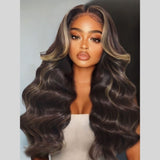 【Crazy】13x6 HD Lace Upgraded Hairline Highlight Color 150%180%250% Wig - Body Wave Wave