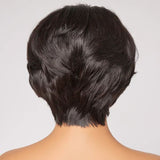 【Crazy】13x6 HD/Transparent Lace Front Pixie Cut Human Hair Wig - Styled Short Bob