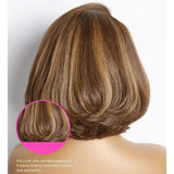 【Crazy】13x6 Transparent Lace Front Pre-plucked Hairline 200% Density Wig - Styled Bob
