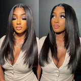 Agatha 5x5 HD Lace Front Preplucked Hairline Wig - Layered Cut Straight
