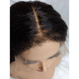【Crazy】HD Lace 13x6 Fitted Cap Ear Tap 4C Edge Wig - Kinky Loose