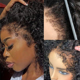 Bye~Bye~KNOTS HD Lace 13x6 Frontal Wig - Kinky Curly with Curly Edge