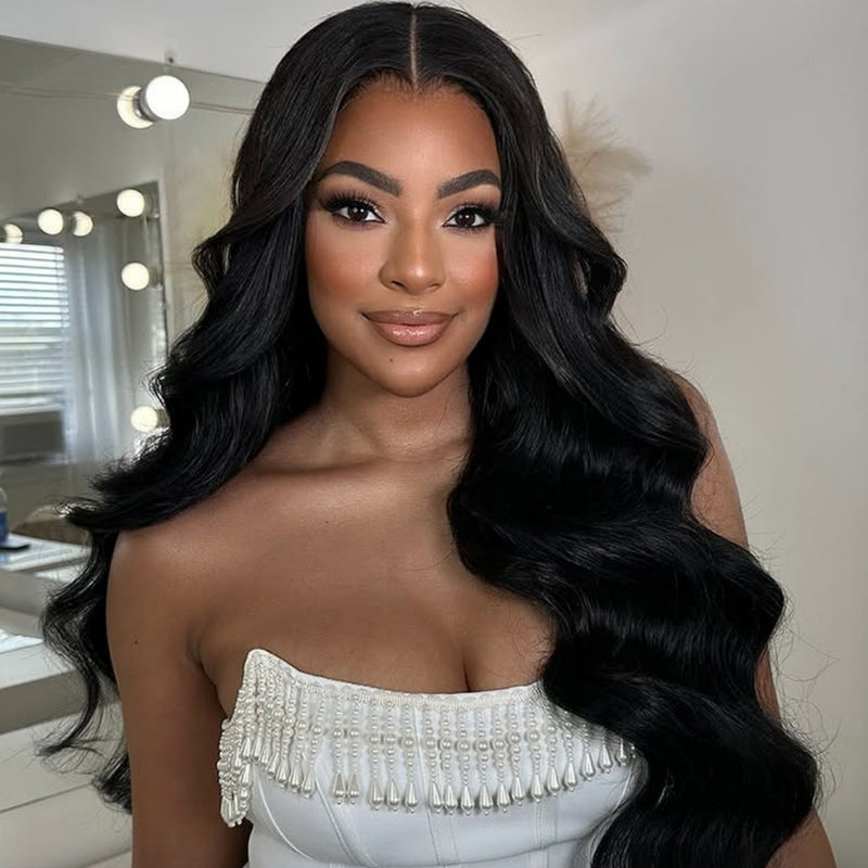 13x4/13x6 HD Lace Full Frontal with Drawstring Wig - Body Wave