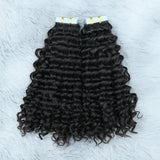 Deep Wave Seamless Tape In Extension 100%  Virgin Human Hair