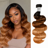 High Quality Virgin Human Hair Bundles Ombre - Body Wave