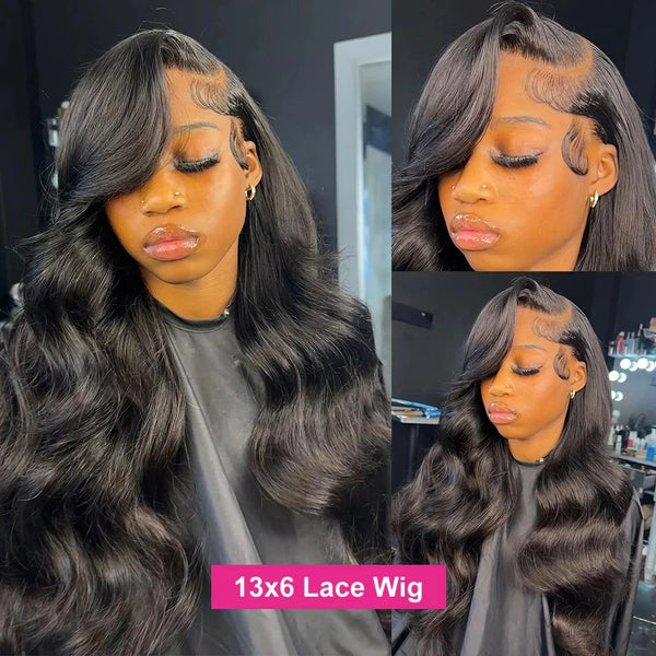 Bye~Bye~KNOTS HD Swiss Lace 13x6 Fitted Cap Ear Tap Wig - Body Wave