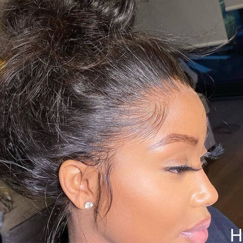 Fiona Pre-Made Fake Scalp 360 Transparent Lace Human Hair Wig -  Loose Wave