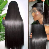 【Flash Sale】13x6 HD Swiss Lace 250% Pre-plucked Hide Lace+ Hide Knots Wig - Silk Staight