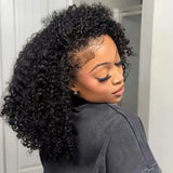 【Flash Sale】13x6 Lace Upgraded Hairline Pre-plucked 150%180%250% Wig - Coily Curly