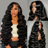 【Flash Sale】13x6 Transparent Lace Front Pre-plucked Hairline 250% Density Wig - Body Wave Wavy