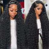 【Flash Sale】13x6 Transparent Lace Front Pre-plucked Hairline 250% Density Wig - Curly