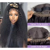 【Flash Sale】360 HD LACE FRONT WIG WITH Invisible Strap 250% Density - Kinky Straight