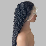 【Flash Sale】4x4 Transparent Lace Front Pre-plucked Hairline 250% Density Wig -Pix Water Wave