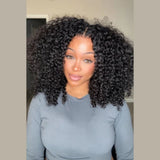 【Flash Sale】5x5 Transparent Lace Front Pre-plucked Hairline 250% Density Wig - Special Curly