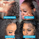 【Flash Sale】Swiss Lace 250% Pre-plucked Hide Lace+ Hide Knots Lace Wig - Loose Wave