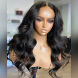 Hannah 13x4 Transparent Lace Front Human Hair Wig - Body Wave