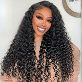Hannah 13x4 Transparent Lace Front Human Hair Wig - Loose Wave