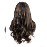 HD Lace 13x6 Fitted Cap Ear Tap Highlight Color Wig - Body Wave