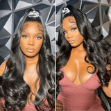 HD Lace 13x6 Fitted Cap Ear Tap Wig - Body Wave