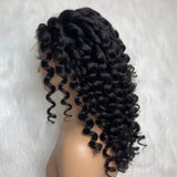 HD Lace 13x6 Fitted Cap Ear Tap Wig - Kinky Spanish Curl