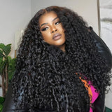 HD Lace 13x6 Fitted Cap Ear Tap Wig - Loose Burmese Curl