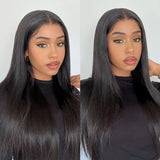 HD Lace 13x6 Fitted Cap Ear Tap Wig - Straight