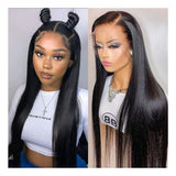 HD Lace 13x6 Fitted Cap Ear Tap Wig - Straight