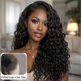 HD Lace 13x6 Fitted Cap Ear Tap Wig - Wavy