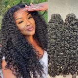 High Quality Virgin Human Hair Bundles - Burmese Curly