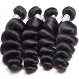 High Quality Virgin Human Hair Bundles - Deep Loose Wave
