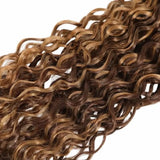 High Quality Virgin Human Hair Bundles Highlight Color - Curly Wave