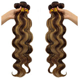 High Quality Virgin Human Hair Bundles Hihlight - Body Wave