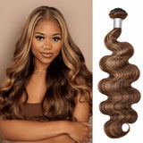 High Quality Virgin Human Hair Bundles Hihlight Color - Body Wave