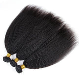 High Quality Virgin Human Hair Bundles - Kinky Straight