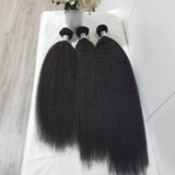 High Quality Virgin Human Hair Bundles - Kinky Straight