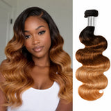 High Quality Virgin Human Hair Bundles Ombre - Body Wave