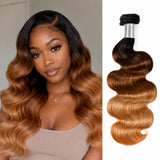 High Quality Virgin Human Hair Bundles Ombre - Body Wave