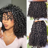 High Quality Virgin Human Hair Bundles - Spiral Coily Curly