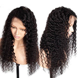 Jill Pre-Made Fake Scalp Deep Wave Human Hair 360 Lace Front Wig