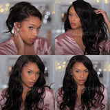 Bye~Bye~KNOTS HD Swiss Lace 13x6 Frontal Upgraded Hairline Wig - Body Wave