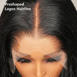 "LAGOS" M-Shaped HAIRLINE 13x4/13X6 HD Lace Front #2 Brown Color Wig - Straight BOB