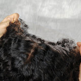 "LAGOS" M-Shaped HAIRLINE 13x6 HD Lace Front Wig - Curly with Curly Edge