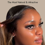 "LAGOS" M-Shaped HAIRLINE 360 HD Lace Invisible Strap Highlight Color Wig - Straight
