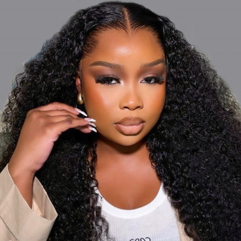 "LAGOS" M-Shaped HAIRLINE 360 HD Lace Invisible Strap Wig - Curly