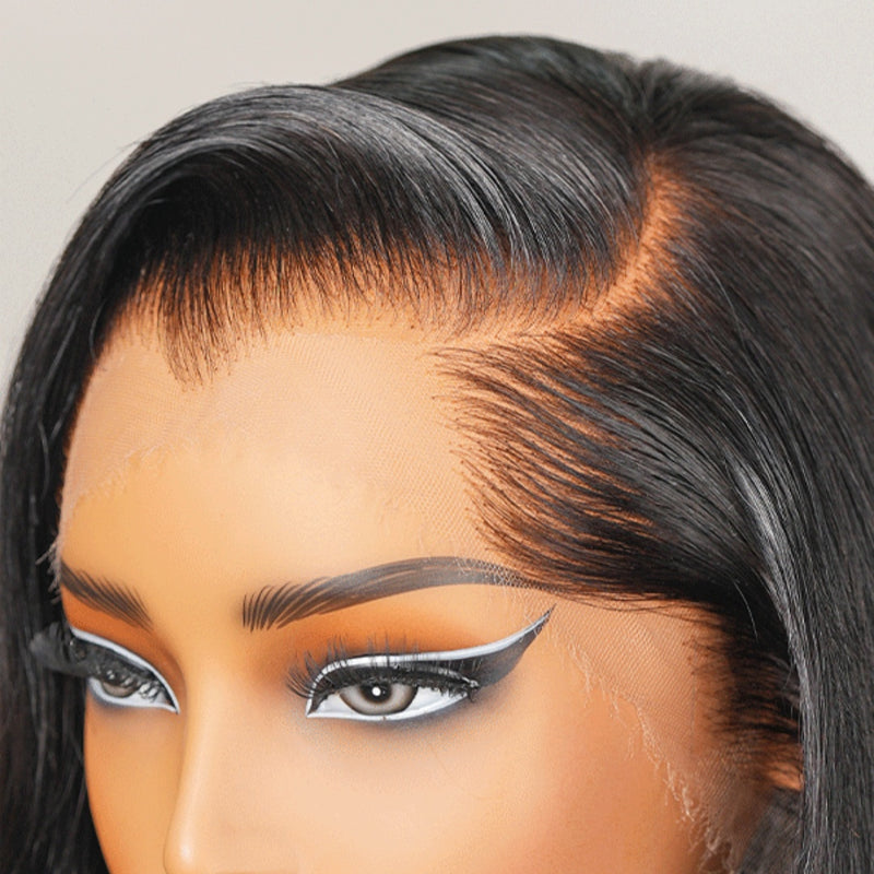 "LAGOS" M-Shaped HAIRLINE 13x6 Transparent Lace Front Highlight Color Wig - Curly