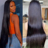 Long Hair 13x6 HD Lace Frotnal  Upgraded Pre-plucked 30/32 Inch Wig - Straight